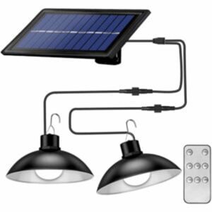 SokShop Proiector solar LED cu 2 lămpi – Model XF-707-2