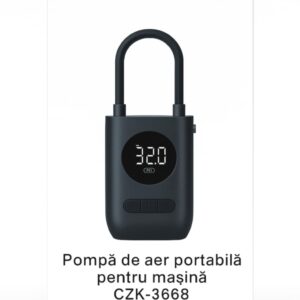 Pompă de aer portabilă pentru mașină – Model CZK-3668