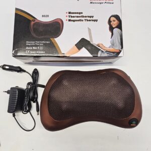 Pernă de masaj electrică 3 în 1 –pentru casă și mașină, model 8028