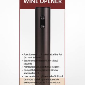 Desfăcător electric de sticle de vin