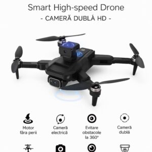 Dronă inteligentă cu viteză mare – cameră dublă HD („Smart High-speed Drone”)